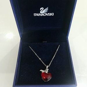 Swarovski Red Heart Necklace